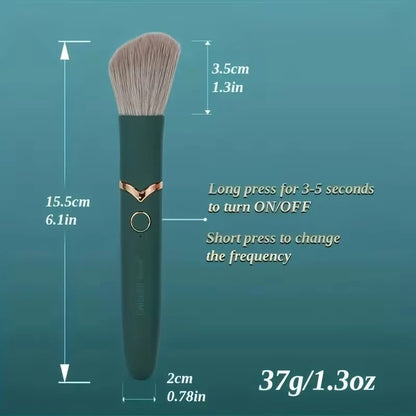 USB Rechargeable Personal Massager – Makeup Brush Style Mini Vibrator with Multi-Speed Vibration for Targeted Relaxation