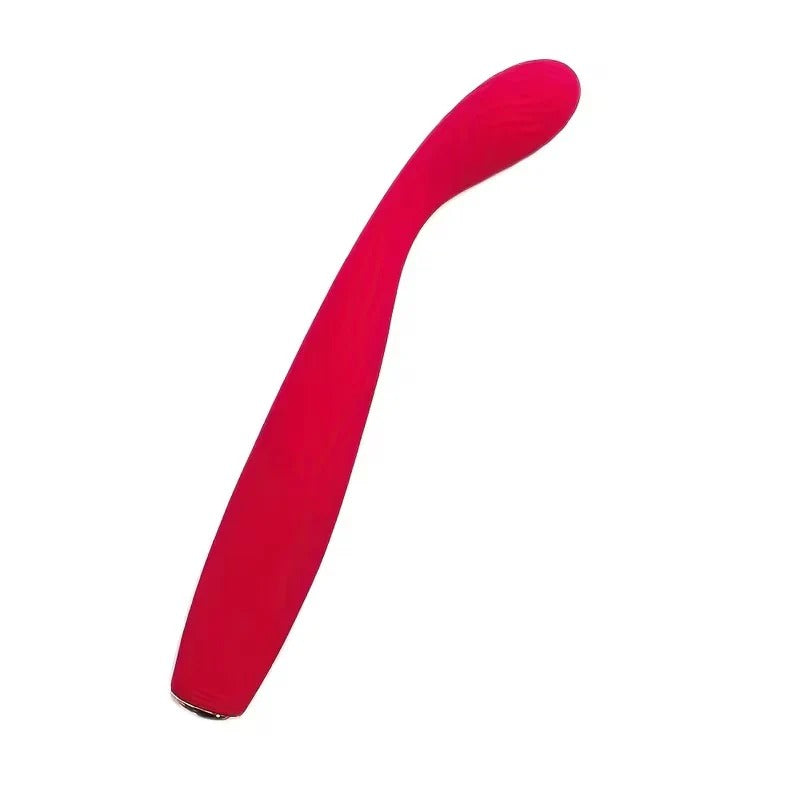 USB Rechargeable Curved Silicone Personal Massager – 10 Vibration Modes, Ergonomic Design, Waterproof & Portable