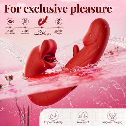 Premium Thrusting Personal Massager – Rechargeable, Multi-Mode Stimulation, Whisper-Quiet Design
