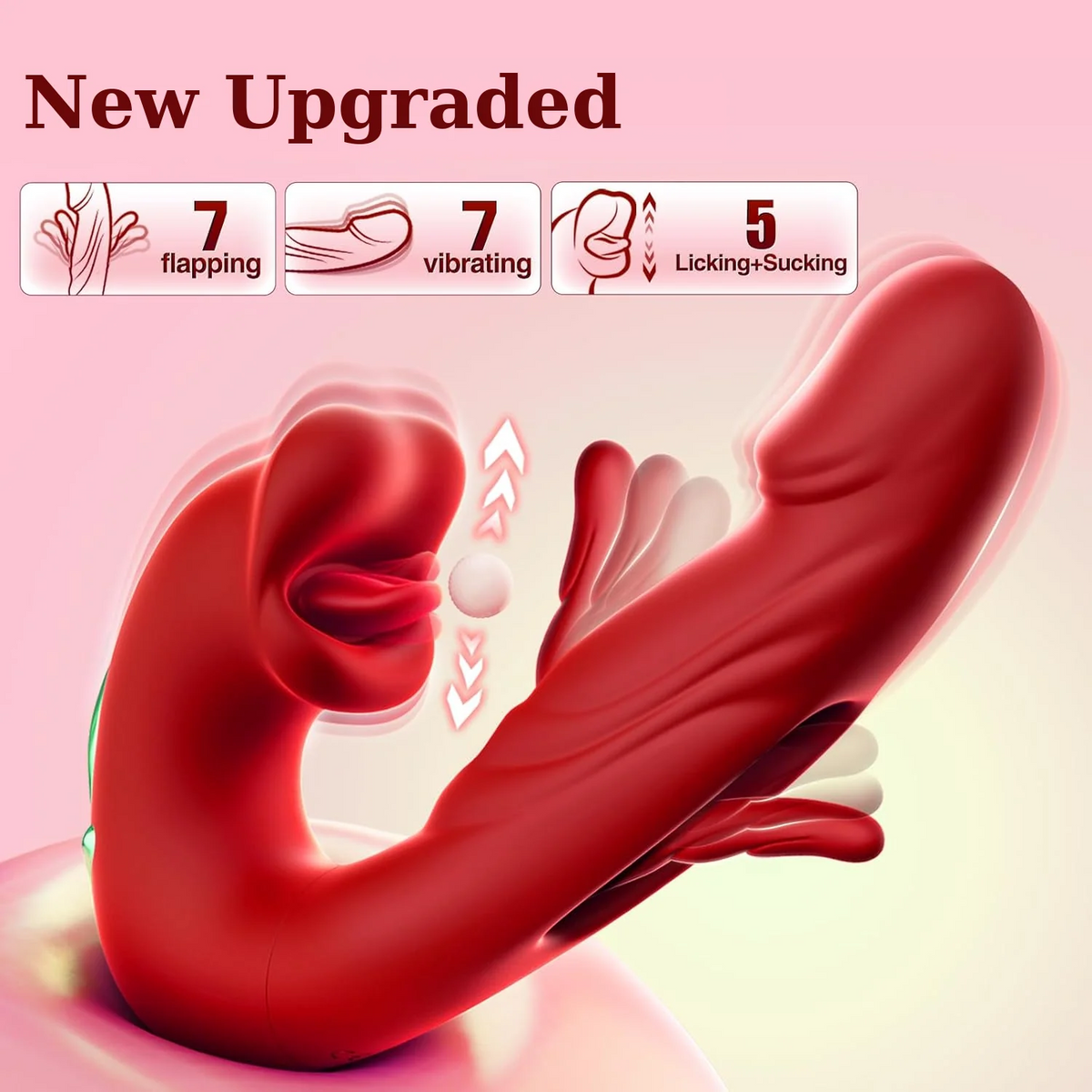Premium Thrusting Personal Massager – Rechargeable, Multi-Mode Stimulation, Whisper-Quiet Design